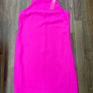 Lilly Pulitzer Strapless Hot Pink Dress